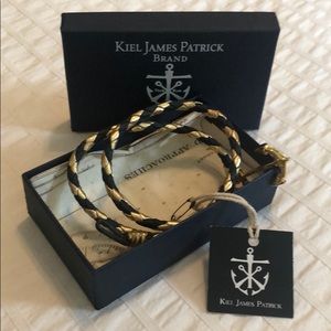 Kiel James Patrick Anchor wrap bracelet